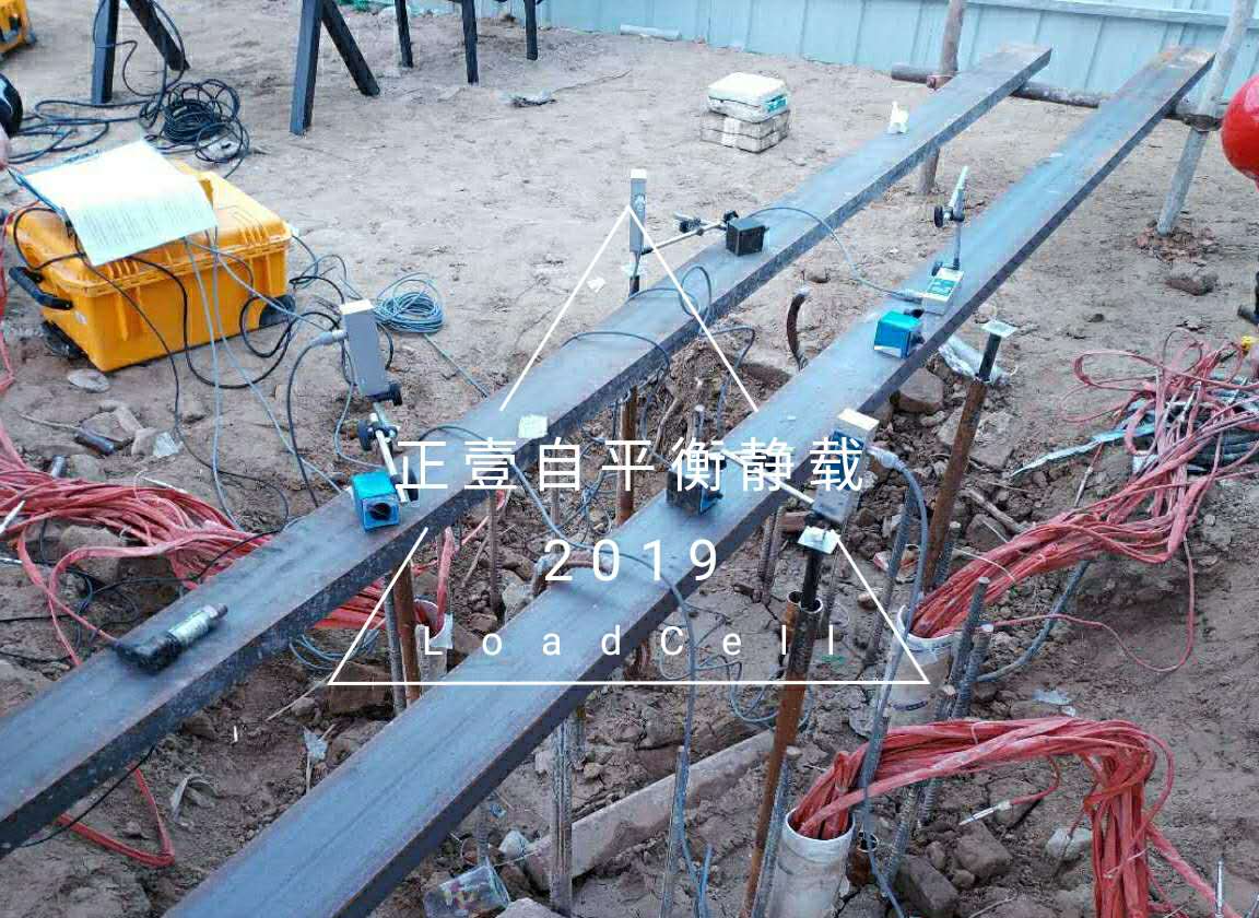 自平衡靜載檢測(cè)現(xiàn)場(chǎng)